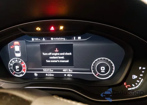 2018 Audi S4 3.0T Premium Plus из США, поврежденный, VIN WAUB4AF41JA002071